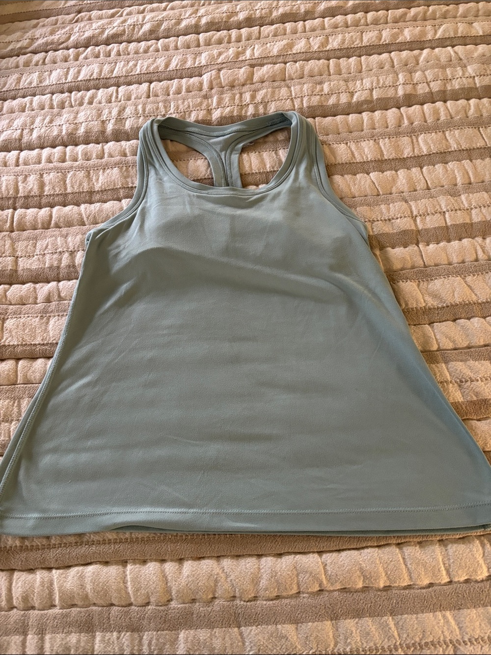 Jockey Sage Green Racerback Tank